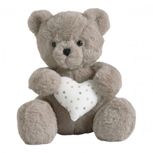 Peluche Ourson C�ur marron