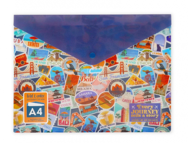 PETIT PORTE-DOCUMENTS - FOLD & ORDER - TRAVEL
