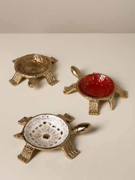 petit vide poche tortue color�e