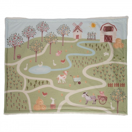 PLAID CAMPAGNE 100X75