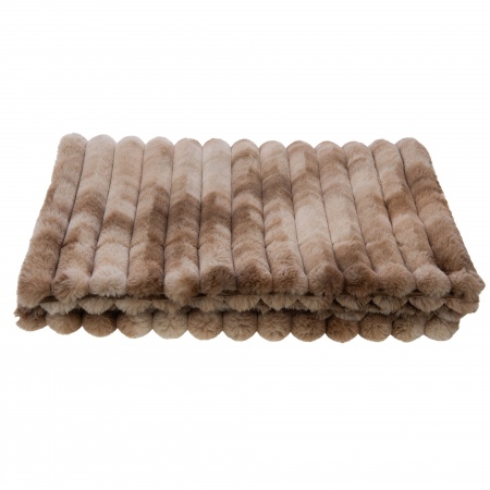 PLAID SHARPEI BEIGE 130X170
