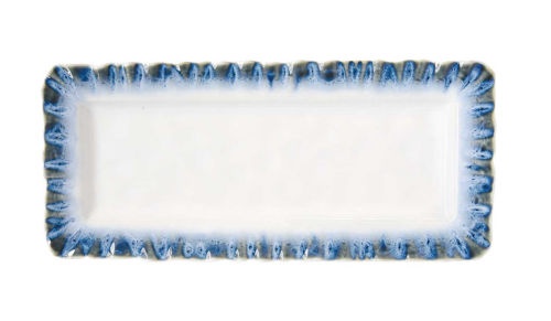 Plat � Cake 36 x 16 cm - OCEANIA BLUE