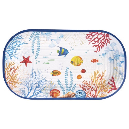 Plat � Servir en M�lamine 40 x 23 cm - BORA BORA