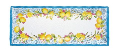 Plat À Servir en Mélamine 48 x 20 cm - ISCHIA
