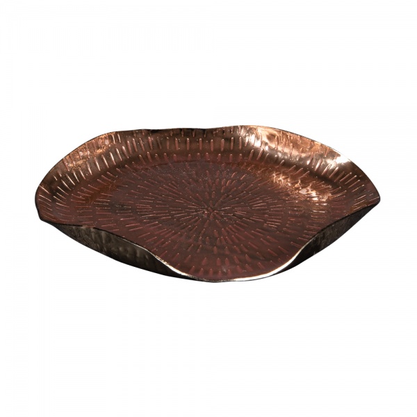 Plat organique Pearl 22 cm Dor�