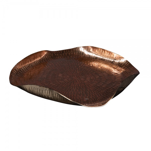 Plat organique Pearl 31 cm Dor�