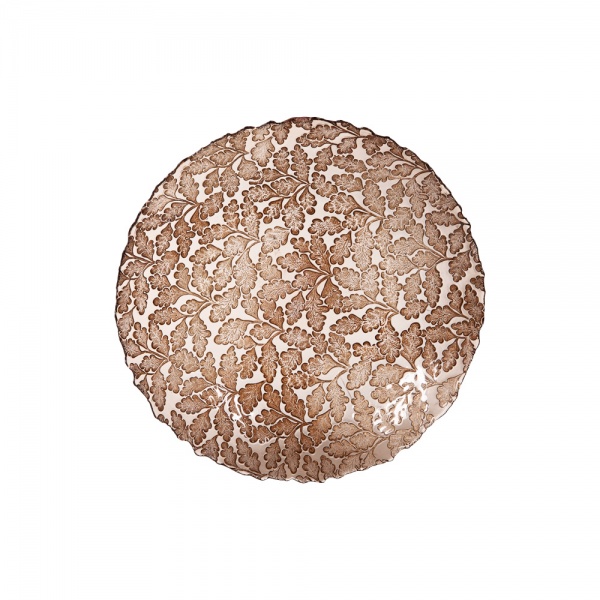 PLAT ROND SEPIA 32cm