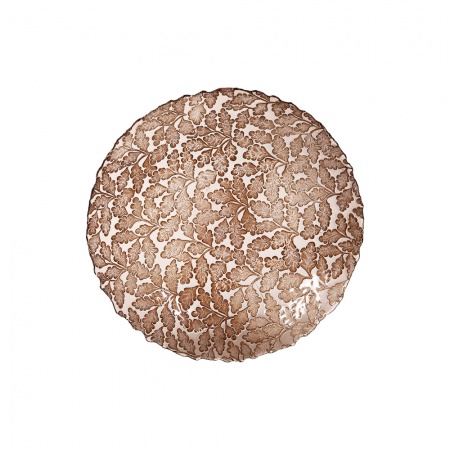 PLAT ROND SEPIA 32cm