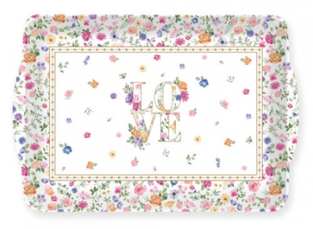 Plateau 33  x  22cm - MON AMOUR