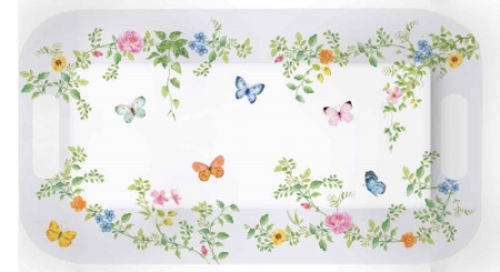 Plateau 40 x 21cm - DANCING BUTTERFLIES