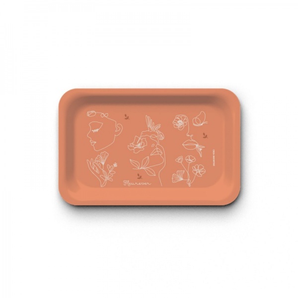 Plateau rectangulaire kraft - Fleurever