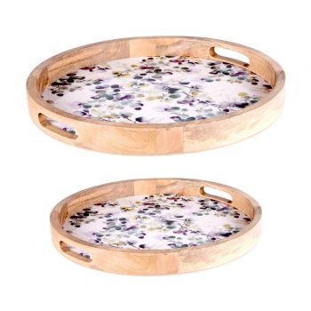 Plateau rond de la collection \ GARDEN\ 