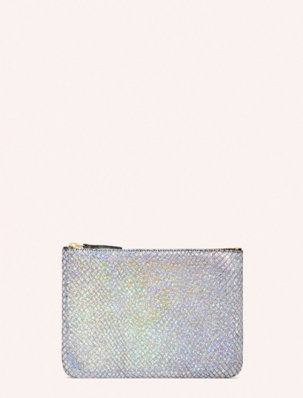 Pochette / Porte Monnaie MONOI Facette Argent