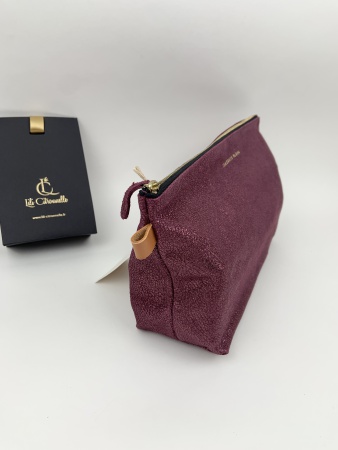 Pochette / Trousse en cuir PILOW