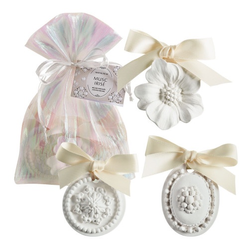 Pochon de 3 d�cors parfum�s - Musc Iris�