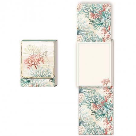 Pocket carnet de notes aimanté - corail