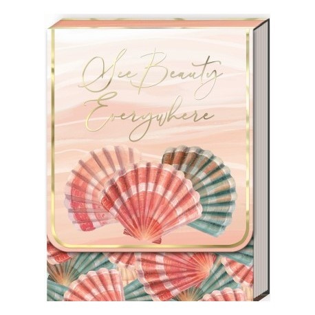 Pocket carnet de notes aimant� - Fan Shells