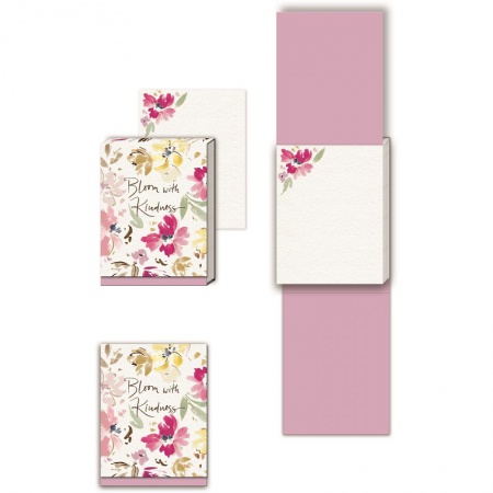 Pocket carnet de notes aimanté - Floral palette