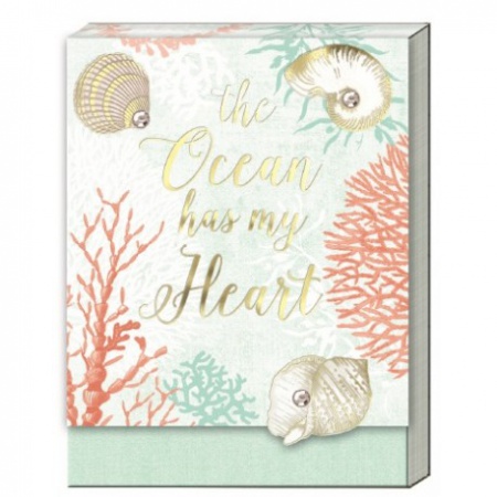 Pocket carnet de notes aimanté - Ocean Heart