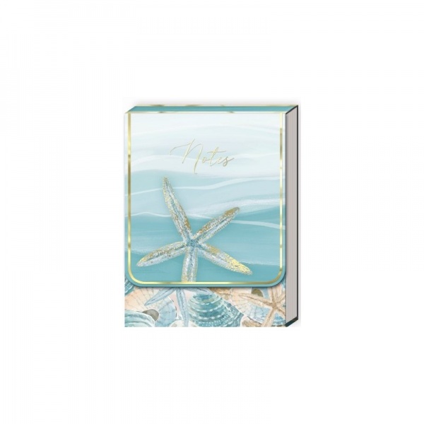 Pocket carnet de notes aimant� - Starfish