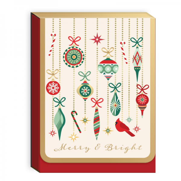 Pocket carnet de notes aimant� No�l - Ornament