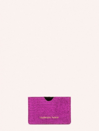 Porte Carte CREDY Turtle Fushia