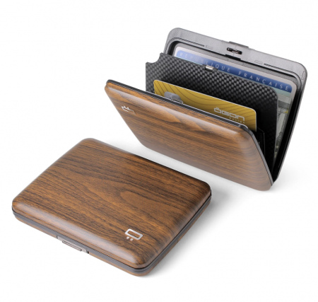 Porte carte SMART CASE OSLO LARGE Sequoia (Grand modèle)
