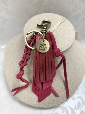 Porte Clef en cuir OUMI X