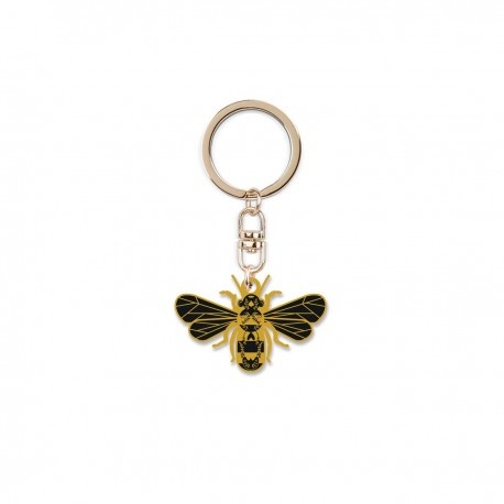 Porte-cl�s en m�tal - Abeille