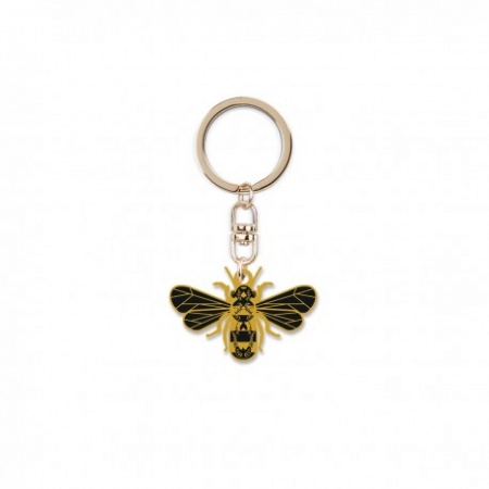 Porte-clés en métal - Abeille