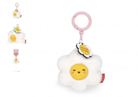 PORTE-CLS EN PELUCHE - SUPER SOFT! - TINY - DAISY