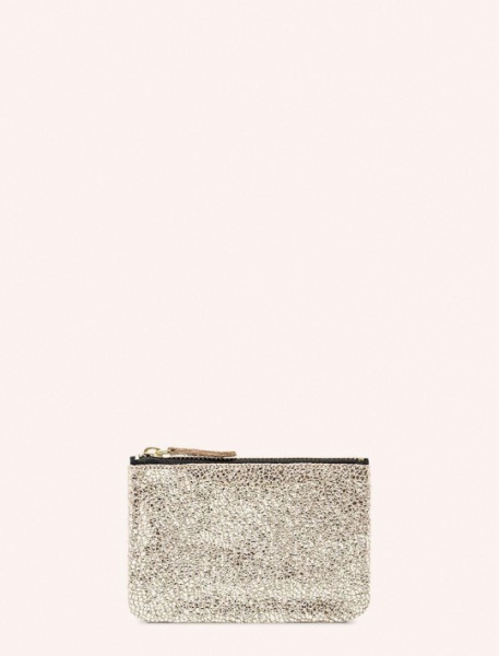 Porte monaie STAR  - CAVIAR CHAMPAGNE