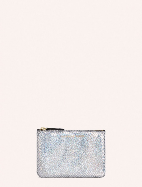 Porte monaie STAR Facette Argent