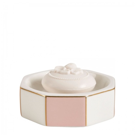 Porte-savon Madame de Récamier rose