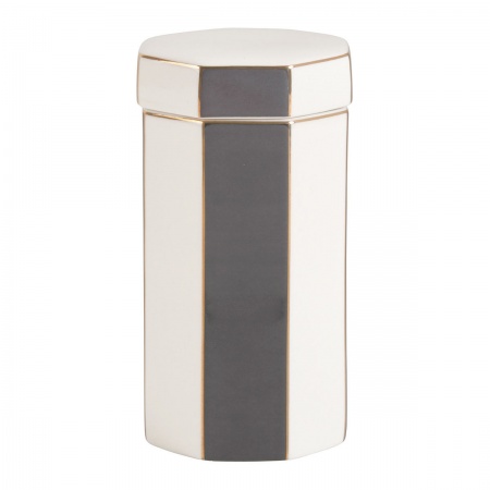 Pot à coton Madame de Récamier gris