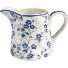 Pot à lait - Creamer \ Monica\  dusty blue