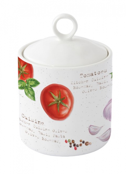 Pot rond de conservation\ Home & kitchen\ . Grand mod�le.