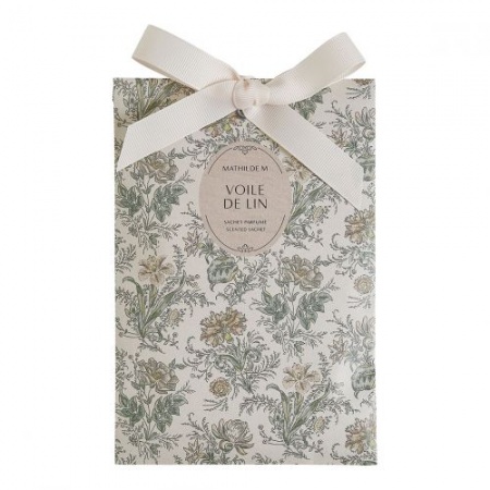 Présentoir de 15 sachets parfumés - Voile de lin