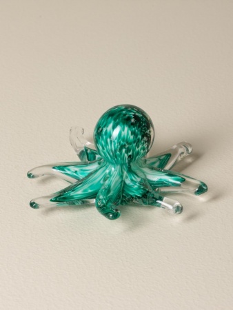 Presse papier Pieuvre verte