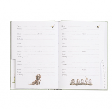 Répertoire Carnet d\'adresses - pot de fleur