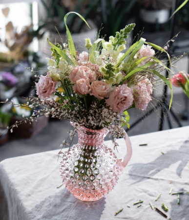 ROSALINE HOBNAIL JUG