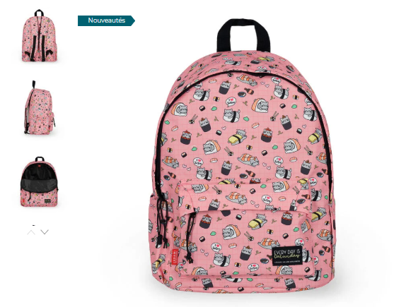 SAC � DOS - MY BACKPACK - SUSHI CAT