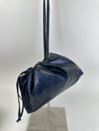 sac bourse CHLOE AMAZONIA Bleu - Or