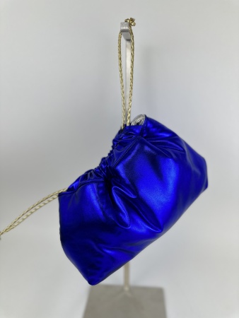 sac bourse CHLOE ETINCELLE Bleu - Argent