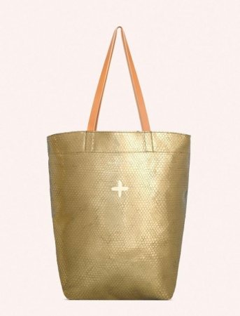 Sac en cuir MESTER - BUBBLE KAKI