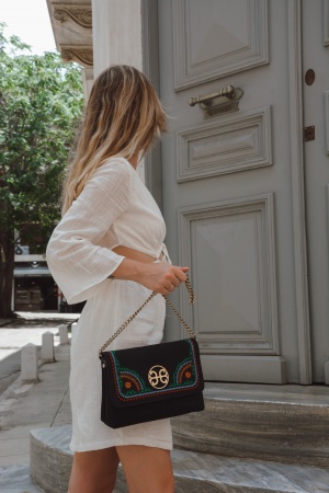 Sac RIGO Noir brodé