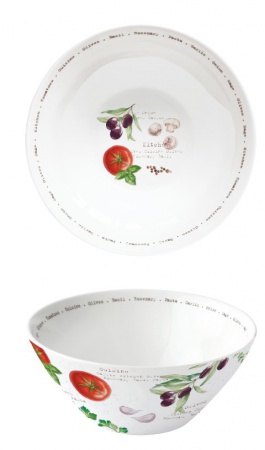 Saladier \ home & kitchen\  en porcelaine
