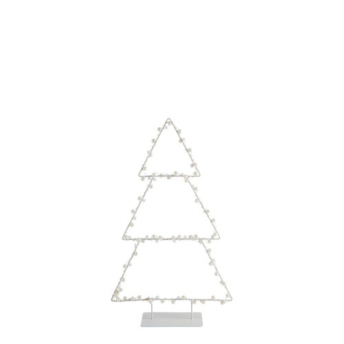 Sapin lumineux en m�tal - Petit mod�le - H. 50 cm