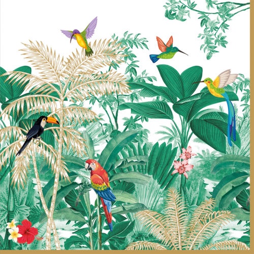 Serviettes en papier EXOTIC HEAVEN