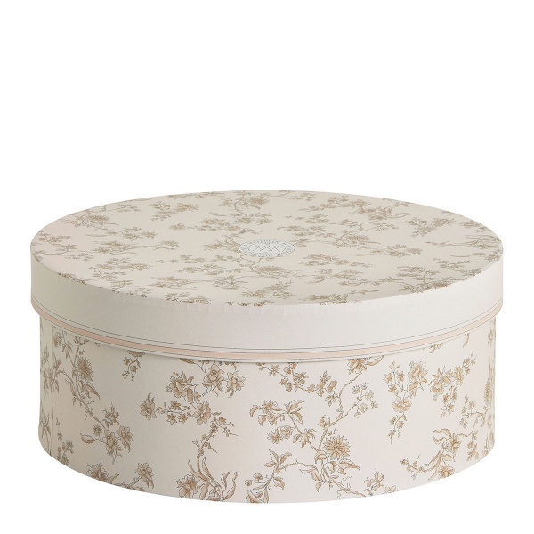 set de 2 Boites de rangement - Boite � chapeau - F�te nacr�e